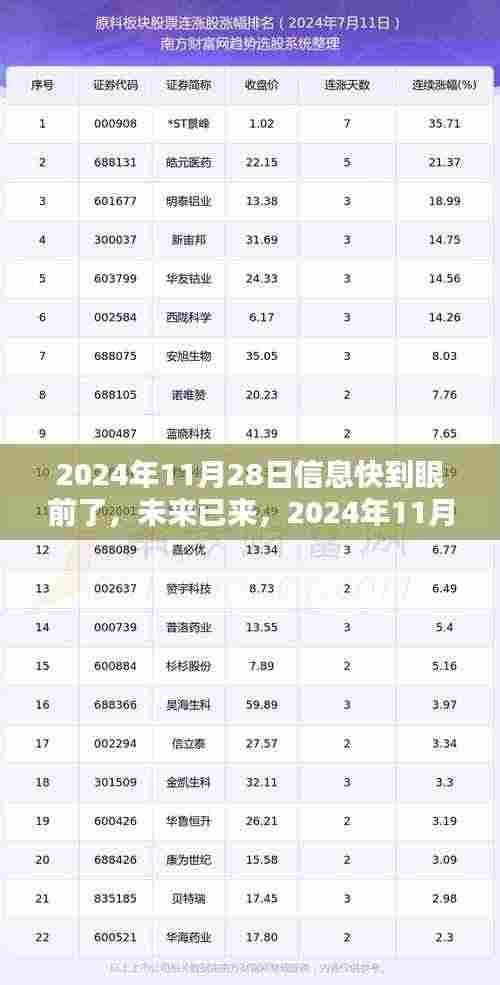 未来已至，全面评测2024年11月28日信息终端