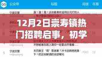 12月2日崇寿镇热门招聘启事详解,初学者与进阶用户的应聘全攻略