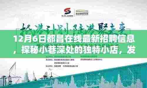 探秘小巷深处的独特小店，发现隐藏职业宝藏，最新都昌在线招聘信息大揭秘