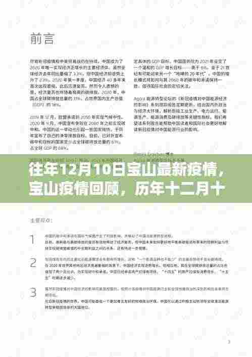 历年十二月十日宝山战疫实录,宝山疫情回顾与最新动态分析