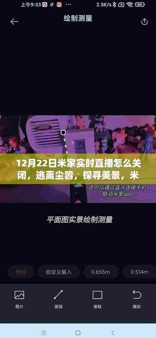 实用指南,如何在12月22日轻松关闭米家实时直播功能,启程心灵之旅,逃离尘嚣探寻美景