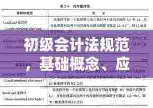 初级会计法规范，基础概念、应用价值与实战应用指南