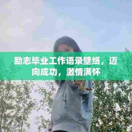 励志毕业工作语录壁纸,迈向成功,激情满怀