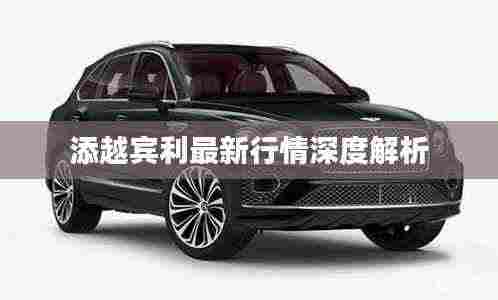 添越宾利最新行情深度解析