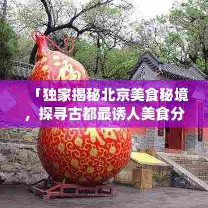 「独家揭秘北京美食秘境,探寻古都最诱人美食分享视频」